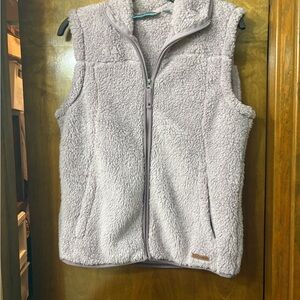 Free Country Plush Lavender Sherpa Vest size S